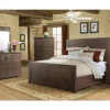 Mor Furniture Jax Storage Bed, Dresser, Mirror, Nightstand & Chest In Cherry, Queen