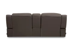 Mor Furniture Jaxon 2 Power Console Loveseat In Mushroom