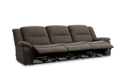 Mor Furniture Jaxon 2 Power Sofa & Loveseat In Mushroom