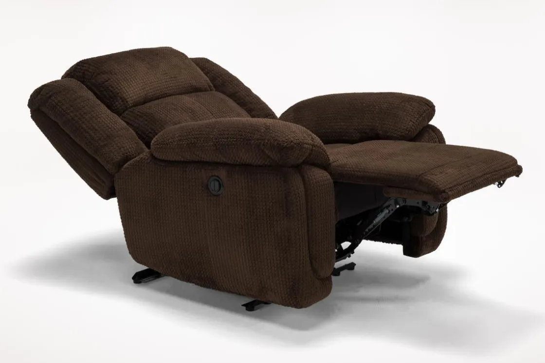 Mor Furniture Jayne Power Recliner In Brown