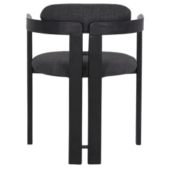 Mor Furniture Jazmin Side Chair In Charcoal, Set Of 2