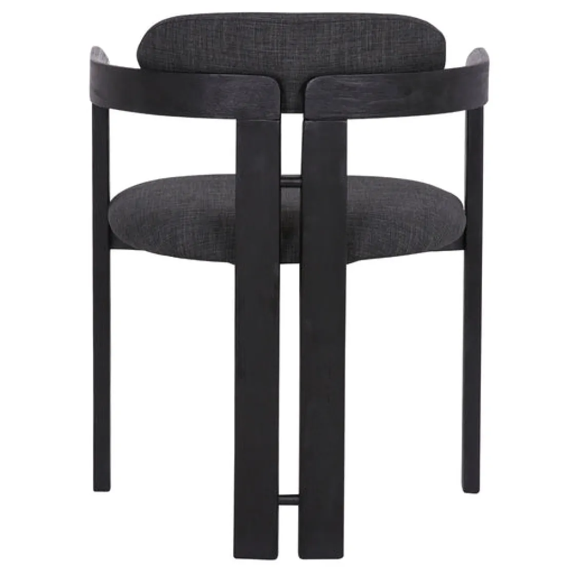 Mor Furniture Jazmin Side Chair In Charcoal, Set Of 2