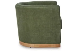 Mor Furniture Jersonlow Swivel Chair In Forest Green