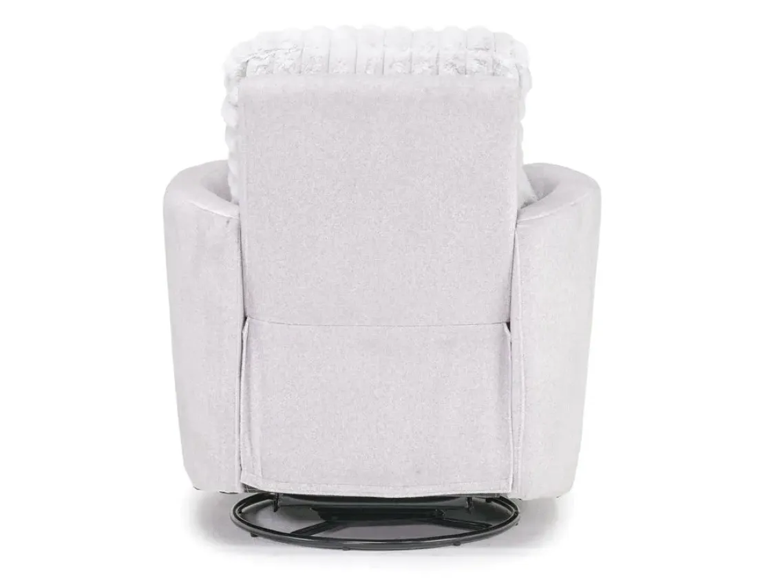 Mor Furniture Jessica 2 Power Recliner In Presley Fog/Charlotte Mist