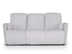 Mor Furniture Jessica 2 Power Sofa In Presley Fog/Charlotte Mist