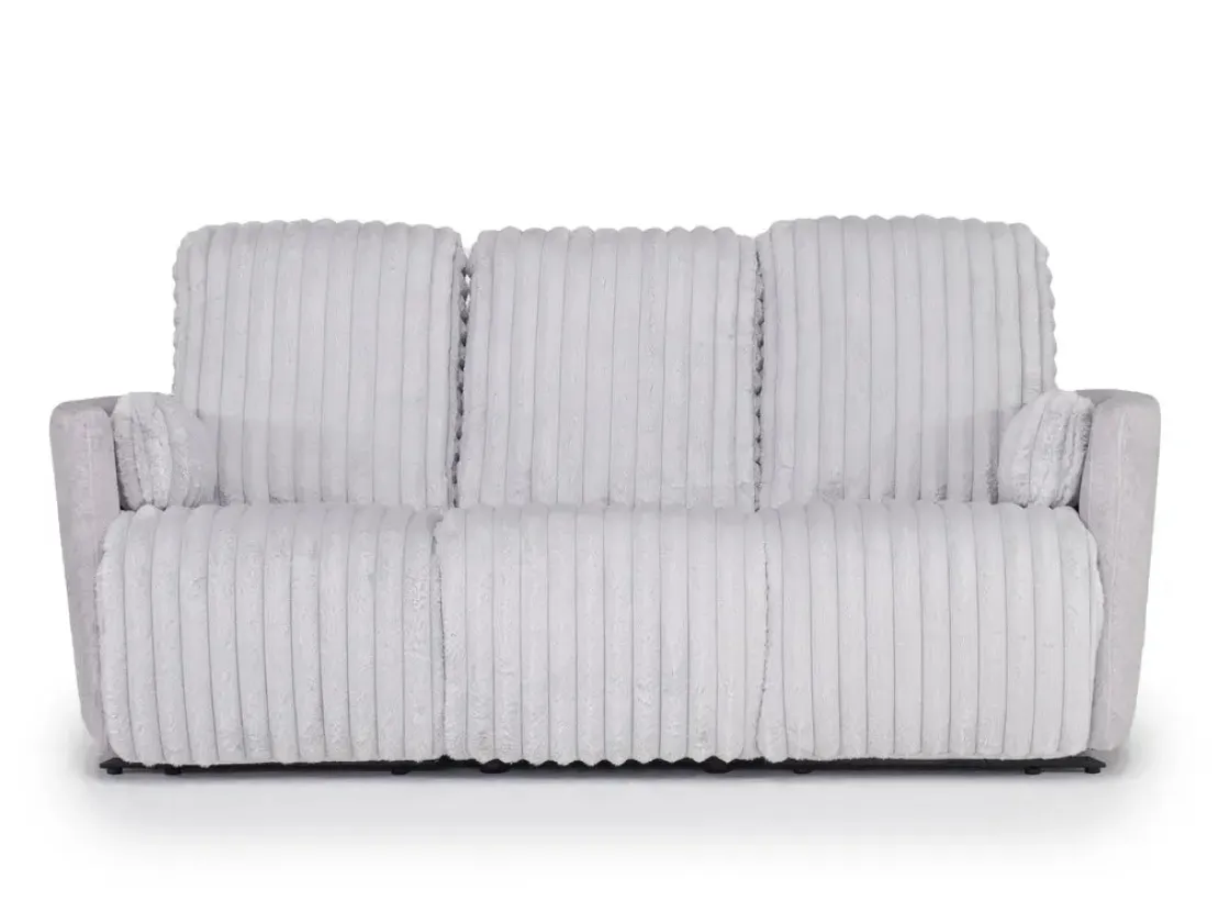 Mor Furniture Jessica 2 Power Sofa In Presley Fog/Charlotte Mist