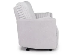 Mor Furniture Jessica Reclining Loveseat In Presley Fog/Charlotte Mist