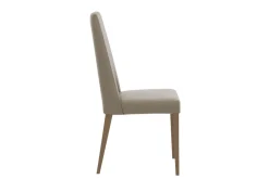Mor Furniture Jo Leather Side Chair In Aspen