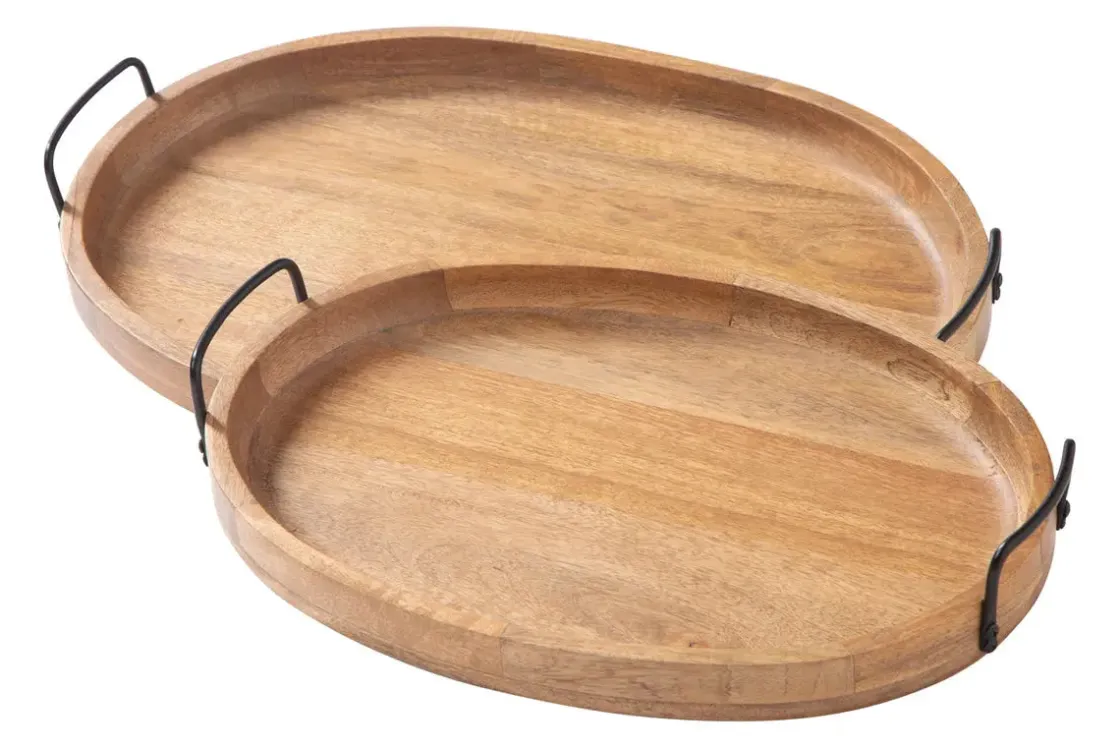 Mor Furniture Jocelyne Tray, Set Of 2