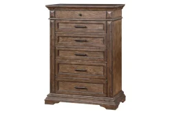 Mor Furniture Jolie Vue Chest In Brushed Walnut