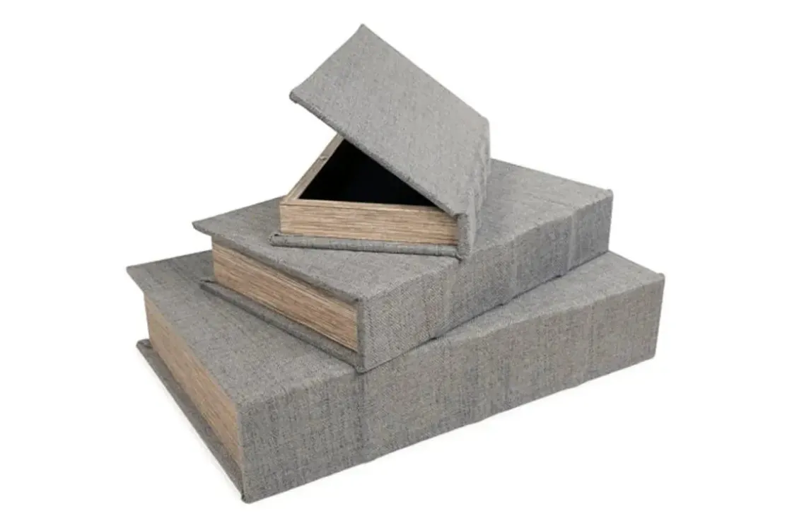 Mor Furniture Jolina Box In Black, Set Of 3