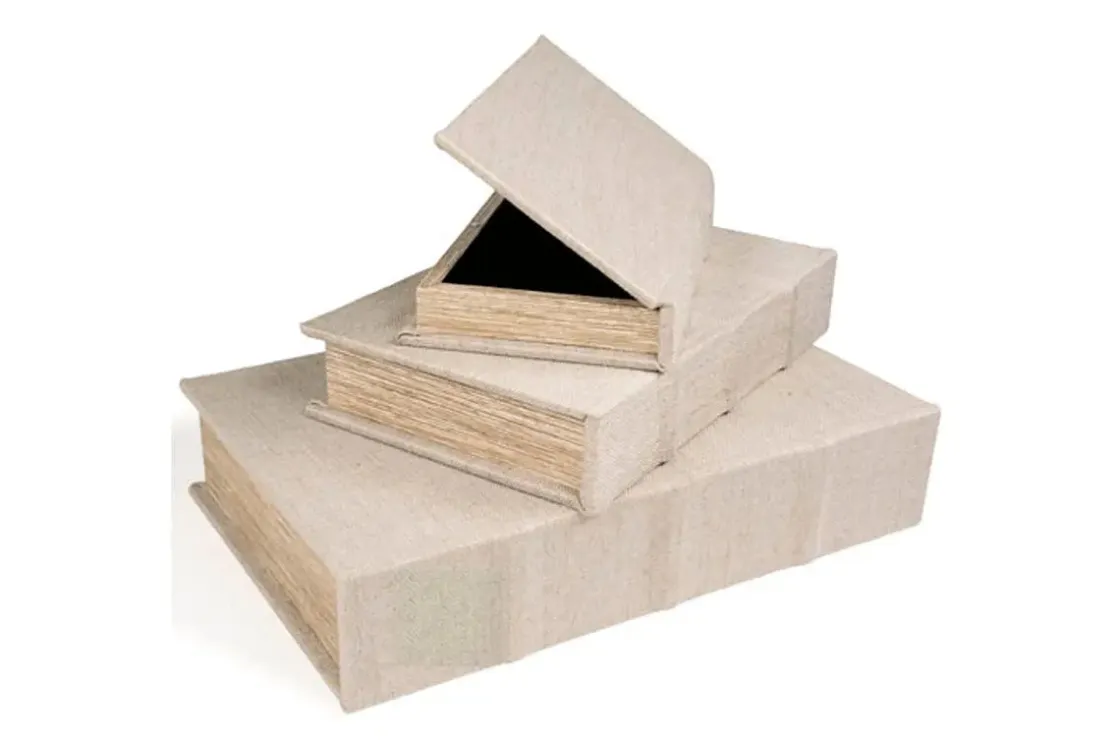 Mor Furniture Jolina Box In Black, Set Of 3