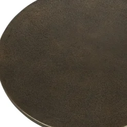 Mor Furniture Joppa Outdoor Round Accent Table In Bronze