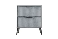 Mor Furniture Kailani Nightstand In Gray