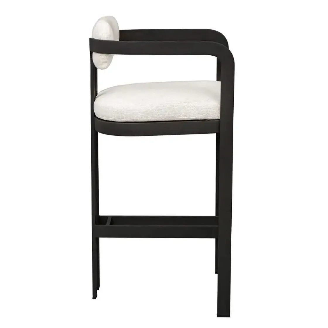 Mor Furniture Kalmar Outdoor Barstool In Black