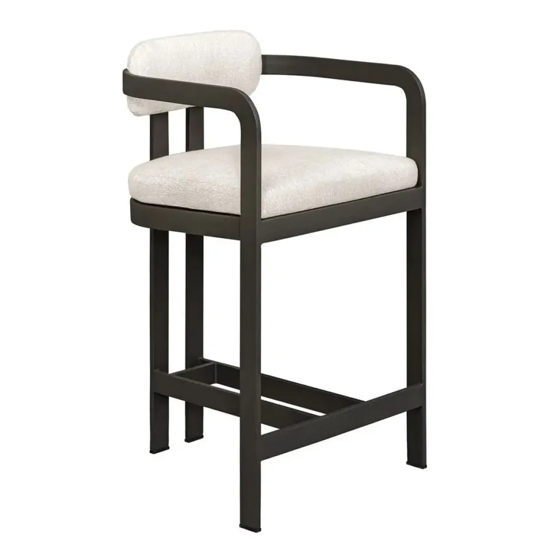 Mor Furniture Kalmar Outdoor Counter Height Stool In Black