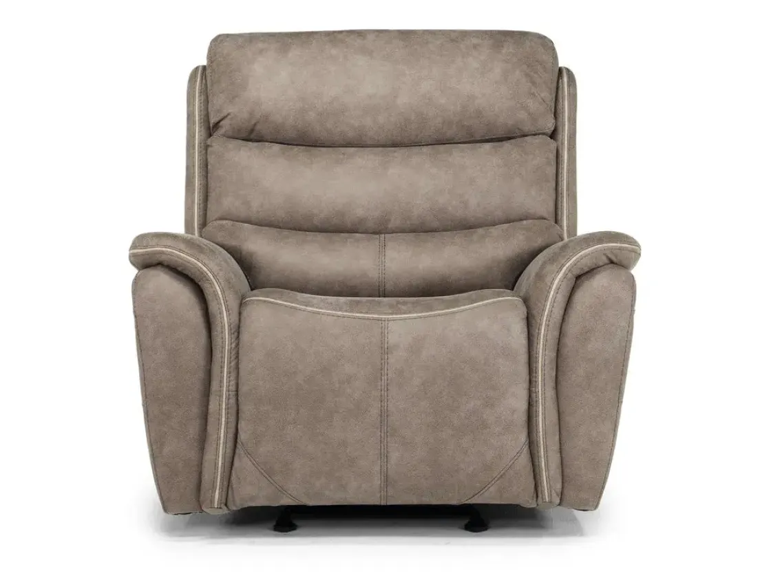 Mor Furniture Kamari Gliding Recliner In Gray
