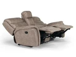 Mor Furniture Kamari Reclining Console Loveseat In Gray