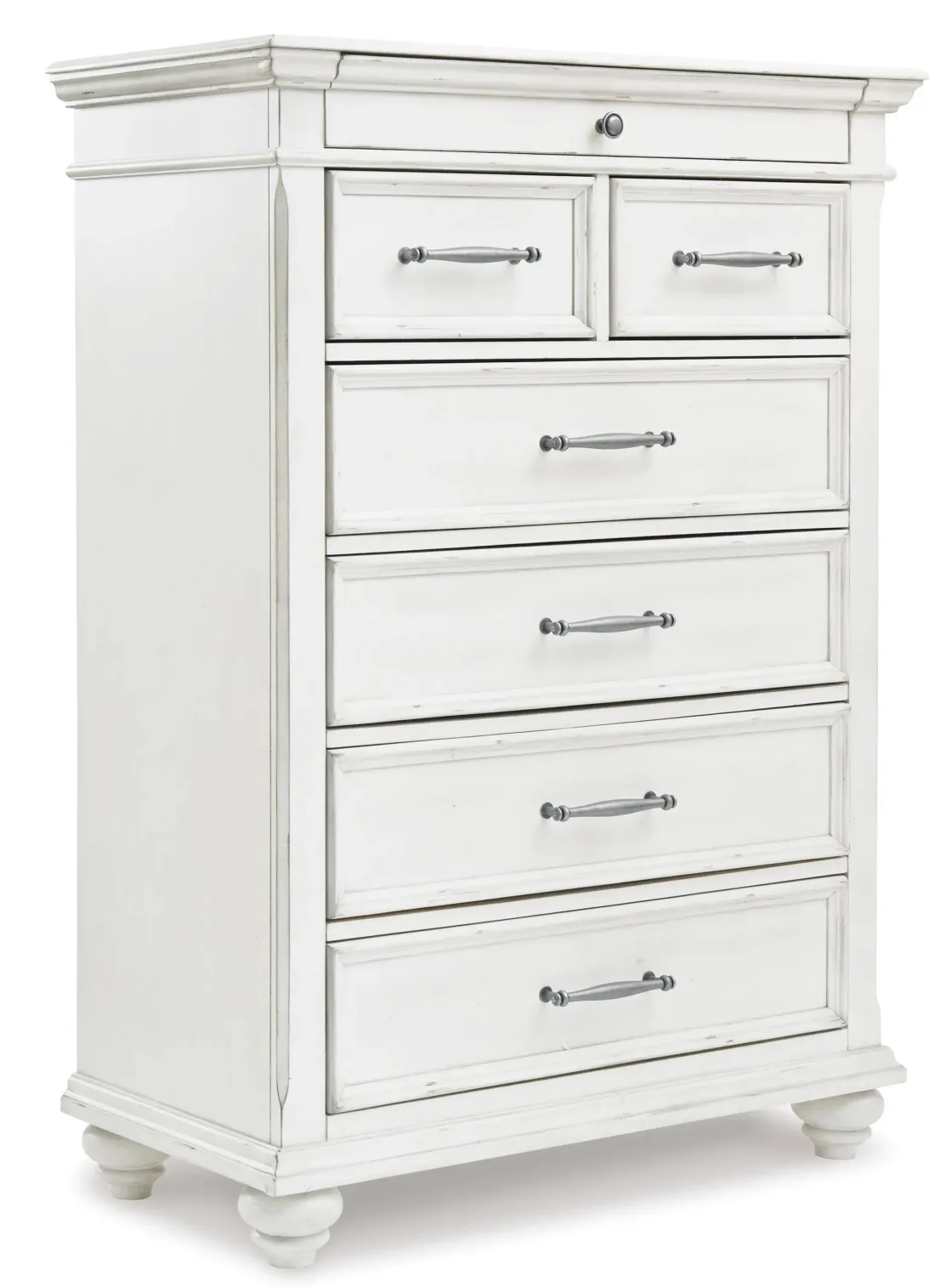 Mor Furniture Kanwyn Chest In White Wash