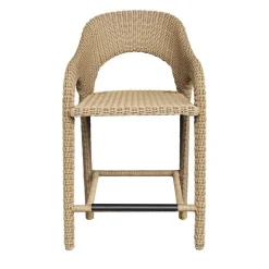 Mor Furniture Kavali Outdoor Counter Height Stool In Honey