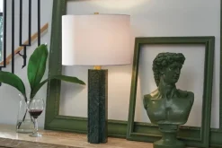 Mor Furniture Keegan Table Lamp In Green