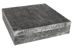 Mor Furniture Keldy Box In Silver, Set Of 3