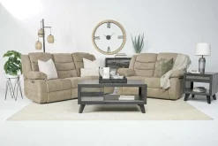 Mor Furniture Kelsey Power Sofa In Brown