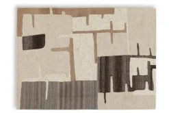 Mor Furniture Kencher Rug In Beige/Brown, 8’ X 10’