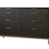 Mor Furniture Kentfield Dresser In Black Drifted Oak