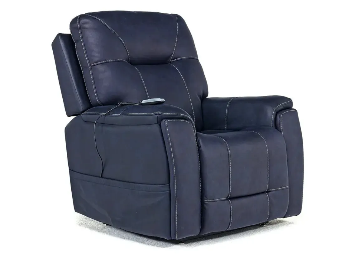 Mor Furniture Kingston 2 Power Lift Chair In Canyon Steel