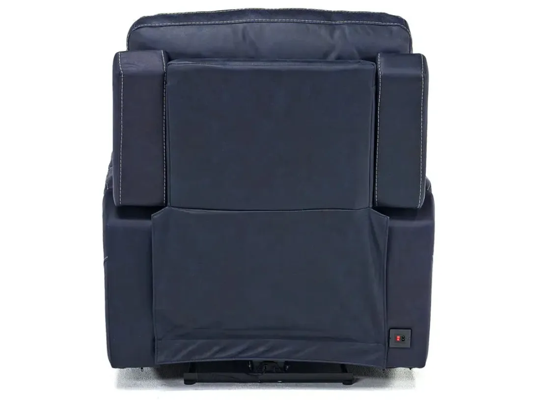 Mor Furniture Kingston 3 Power Recliner In Canyon Ocean