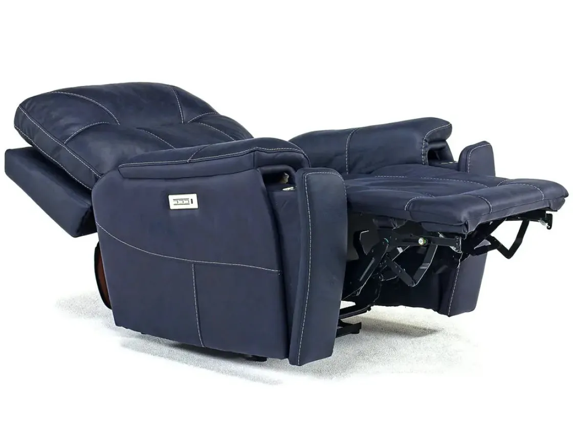 Mor Furniture Kingston 3 Power Recliner In Canyon Ocean