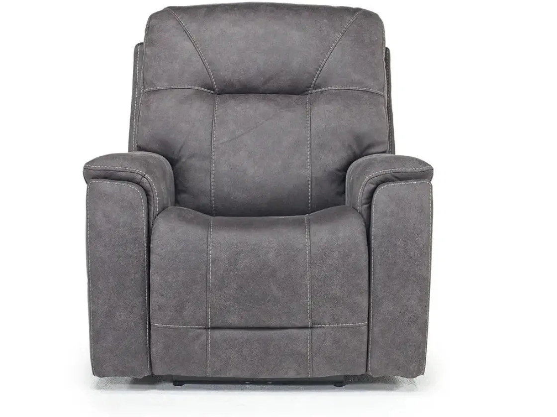 Mor Furniture Kingston 3 Power Recliner In Canyon Ocean