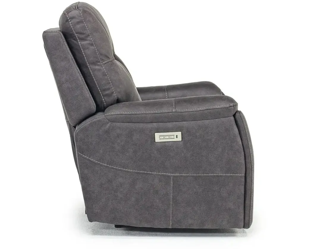 Mor Furniture Kingston 3 Power Recliner In Canyon Ocean