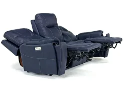 Mor Furniture Kingston 3 Power Sofa In Canyon Ocean