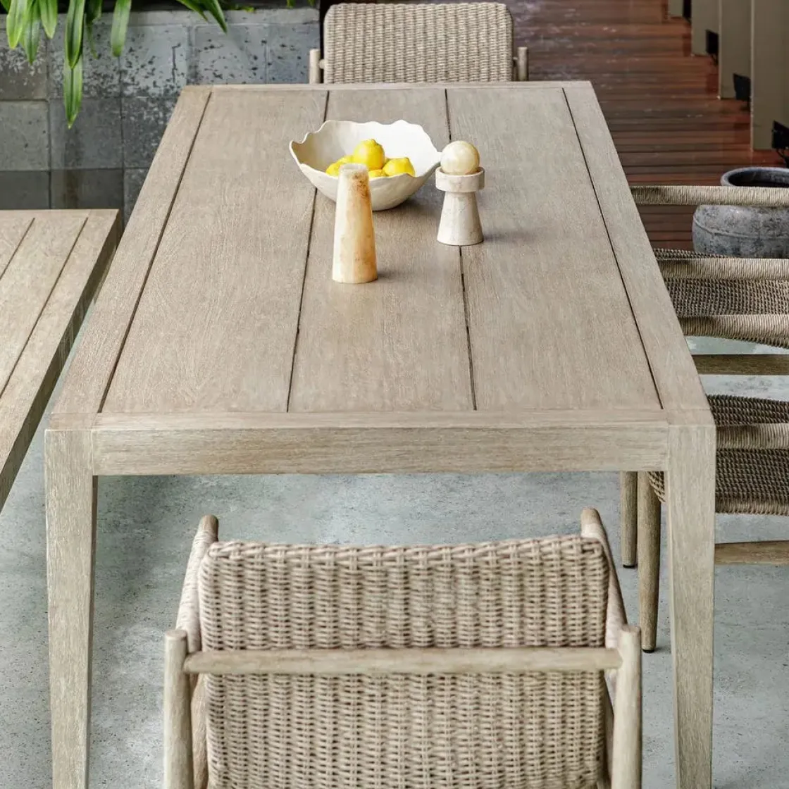 Mor Furniture Kirkham Outdoor Dining Table In Brown