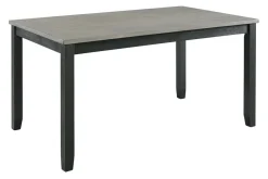 Mor Furniture Kona Dining Table & 4 Chairs In Brown