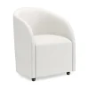 Mor Furniture Korestone Desk Chair In White