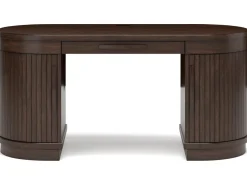 Mor Furniture Korestone Office Desk In Warm Brown