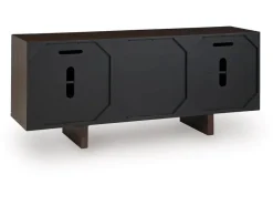 Mor Furniture Kydler Media Console In Medium Brown