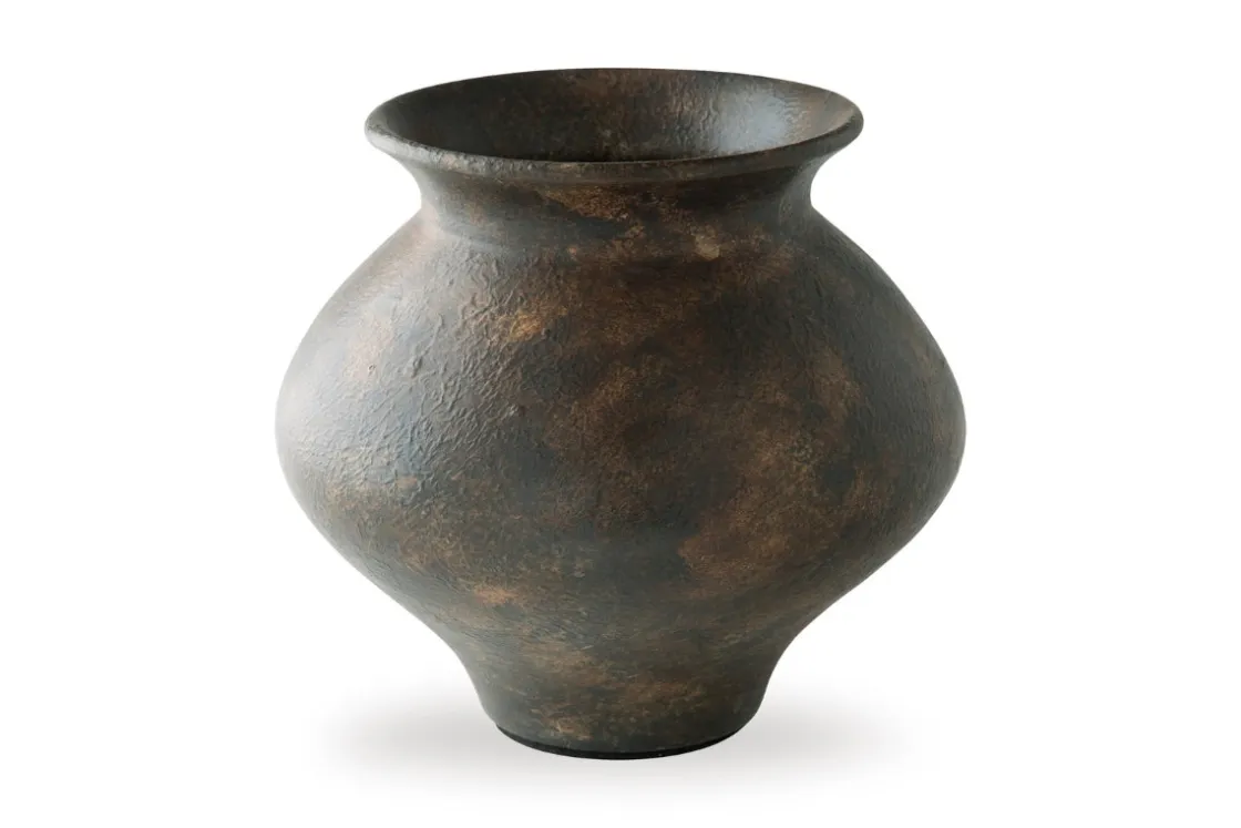 Mor Furniture Laddlow Vase In Antique Brown