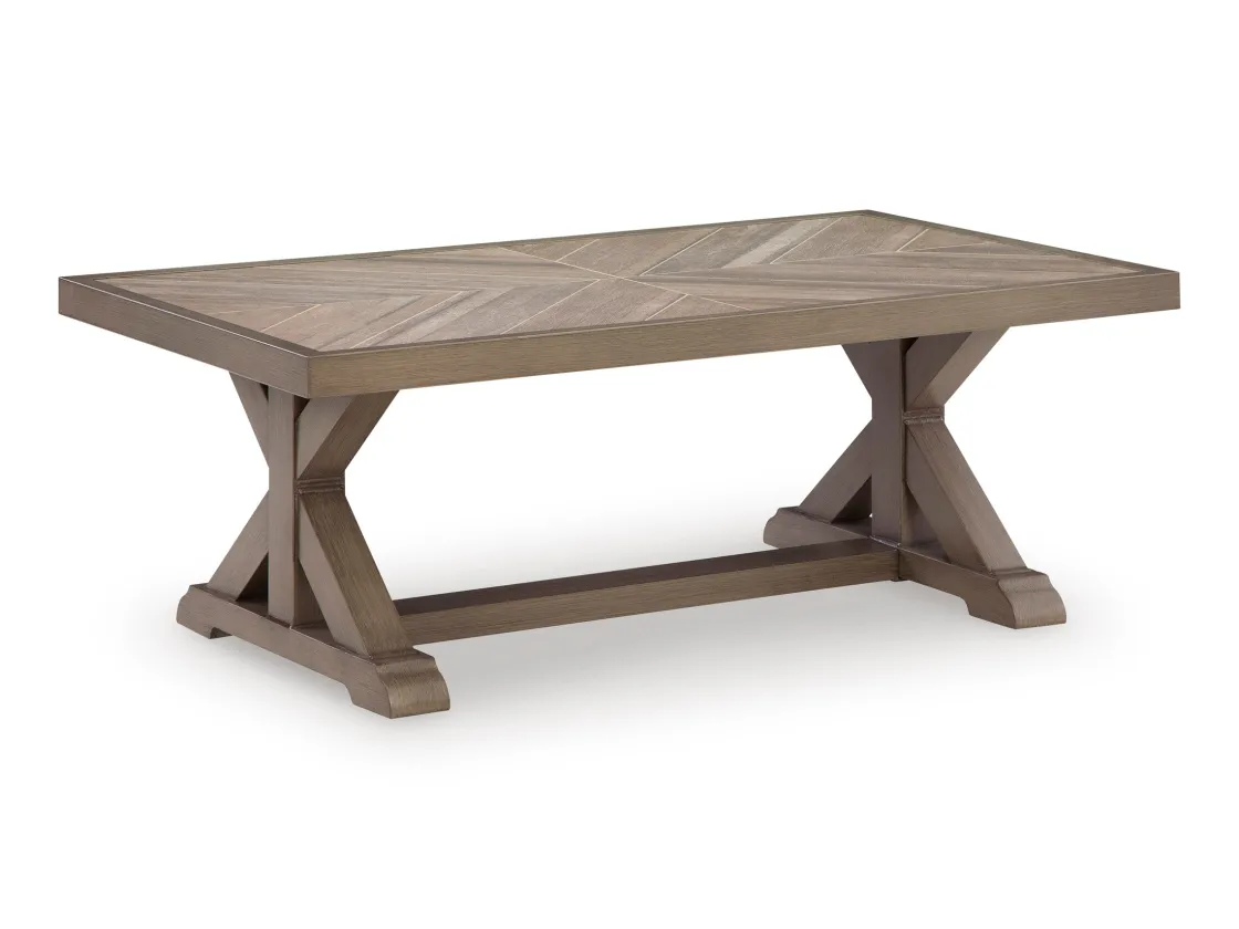 Mor Furniture Laguna Heights Outdoor Coffee Table In Beige