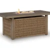 Mor Furniture Laguna Heights Outdoor Firepit In Beige