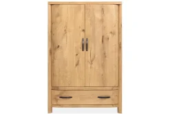 Mor Furniture Laramie Armoire In Honey Wheat