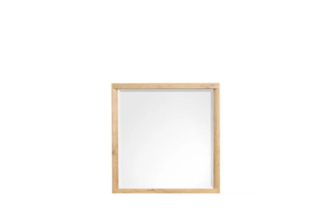 Mor Furniture Laramie Mirror In Honey Wheat