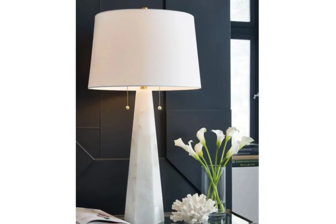 Mor Furniture Laurellen Table Lamp In White