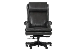 Mor Furniture Leather Office Desk Chair In Alabaster