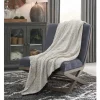 Mor Furniture Leonita Throw Blanket In Black & White