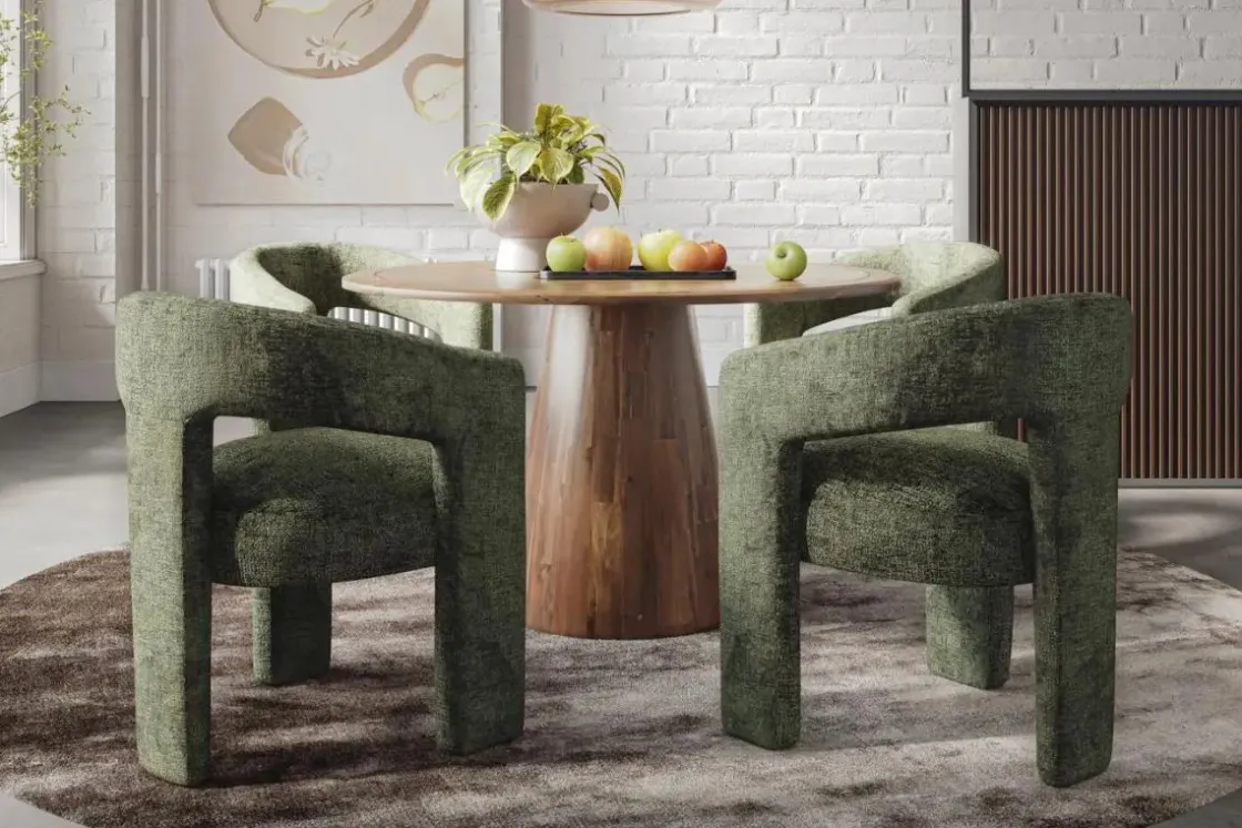 Mor Furniture Leslie Side Chair In Rust