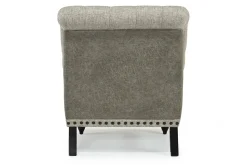 Mor Furniture Linen Accent Chair In Stone